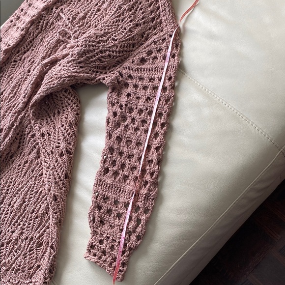 Free People Sweet Talker Crochet Cardigan GUC - Picture 12 of 16